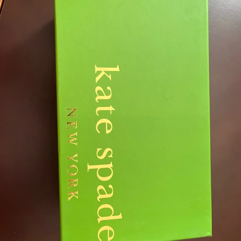 Kate Spade “Wynne” Silver Block Sandals